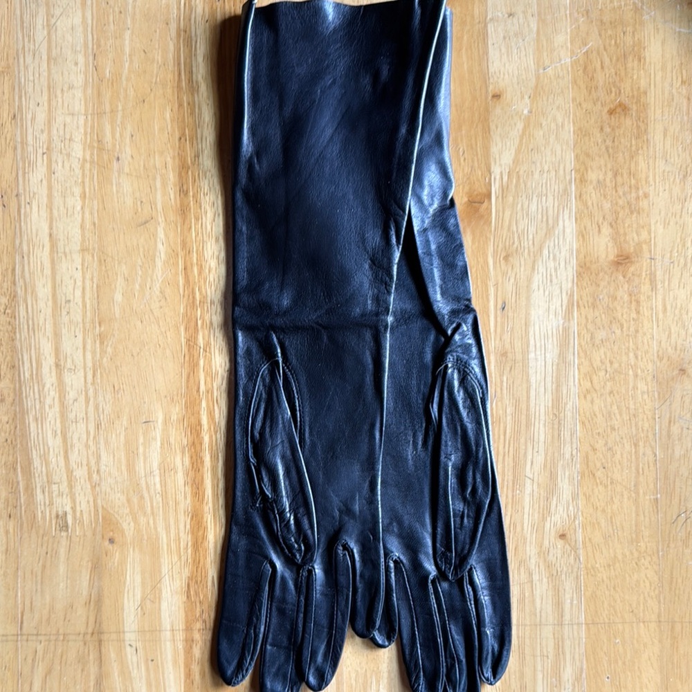 Vintage Leather Gloves 14”